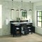 James Martin Vanities 60'' Double Vanity, Black Onyx w/ 3 CM Eternal Jasmine Pearl Quartz Top 424-V60D-BKO-3EJP - alternate 6
